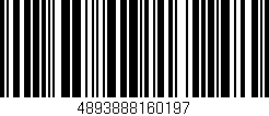 Código de barras (EAN, GTIN, SKU, ISBN): '4893888160197'