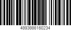 Código de barras (EAN, GTIN, SKU, ISBN): '4893888160234'