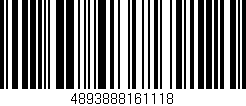 Código de barras (EAN, GTIN, SKU, ISBN): '4893888161118'