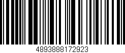 Código de barras (EAN, GTIN, SKU, ISBN): '4893888172923'