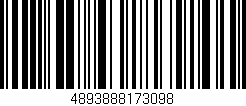 Código de barras (EAN, GTIN, SKU, ISBN): '4893888173098'