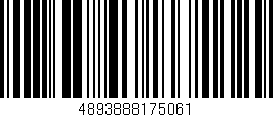 Código de barras (EAN, GTIN, SKU, ISBN): '4893888175061'
