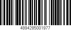 Código de barras (EAN, GTIN, SKU, ISBN): '4894285001977'