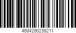 Código de barras (EAN, GTIN, SKU, ISBN): '4894290239211'