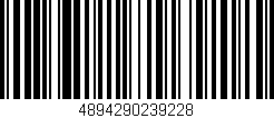 Código de barras (EAN, GTIN, SKU, ISBN): '4894290239228'