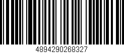 Código de barras (EAN, GTIN, SKU, ISBN): '4894290268327'