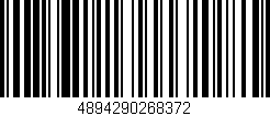 Código de barras (EAN, GTIN, SKU, ISBN): '4894290268372'