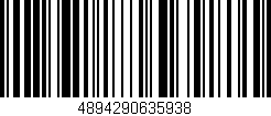 Código de barras (EAN, GTIN, SKU, ISBN): '4894290635938'