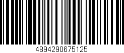 Código de barras (EAN, GTIN, SKU, ISBN): '4894290675125'