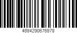 Código de barras (EAN, GTIN, SKU, ISBN): '4894290676979'