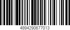 Código de barras (EAN, GTIN, SKU, ISBN): '4894290677013'