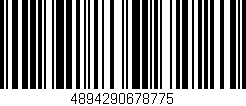 Código de barras (EAN, GTIN, SKU, ISBN): '4894290678775'
