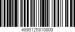 Código de barras (EAN, GTIN, SKU, ISBN): '4895125910909'