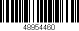 Código de barras (EAN, GTIN, SKU, ISBN): '48954460'