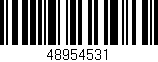 Código de barras (EAN, GTIN, SKU, ISBN): '48954531'