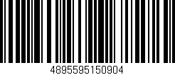 Código de barras (EAN, GTIN, SKU, ISBN): '4895595150904'