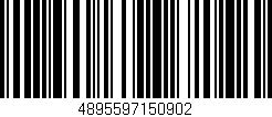Código de barras (EAN, GTIN, SKU, ISBN): '4895597150902'