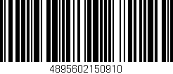 Código de barras (EAN, GTIN, SKU, ISBN): '4895602150910'