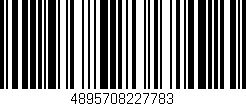 Código de barras (EAN, GTIN, SKU, ISBN): '4895708227783'