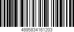 Código de barras (EAN, GTIN, SKU, ISBN): '4895834161203'