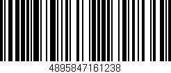 Código de barras (EAN, GTIN, SKU, ISBN): '4895847161238'
