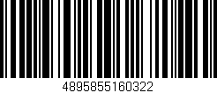 Código de barras (EAN, GTIN, SKU, ISBN): '4895855160322'