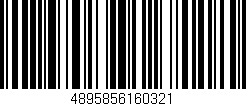 Código de barras (EAN, GTIN, SKU, ISBN): '4895856160321'