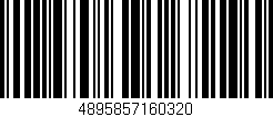 Código de barras (EAN, GTIN, SKU, ISBN): '4895857160320'