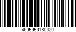 Código de barras (EAN, GTIN, SKU, ISBN): '4895858160329'