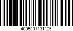 Código de barras (EAN, GTIN, SKU, ISBN): '4895881161126'