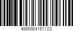 Código de barras (EAN, GTIN, SKU, ISBN): '4895884161123'