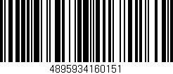 Código de barras (EAN, GTIN, SKU, ISBN): '4895934160151'