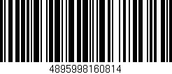 Código de barras (EAN, GTIN, SKU, ISBN): '4895998160814'