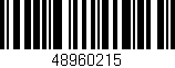Código de barras (EAN, GTIN, SKU, ISBN): '48960215'
