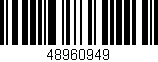 Código de barras (EAN, GTIN, SKU, ISBN): '48960949'