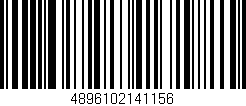 Código de barras (EAN, GTIN, SKU, ISBN): '4896102141156'