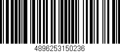 Código de barras (EAN, GTIN, SKU, ISBN): '4896253150236'