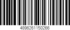 Código de barras (EAN, GTIN, SKU, ISBN): '4896261150266'