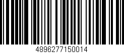 Código de barras (EAN, GTIN, SKU, ISBN): '4896277150014'