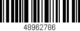 Código de barras (EAN, GTIN, SKU, ISBN): '48962786'