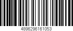 Código de barras (EAN, GTIN, SKU, ISBN): '4896296161053'