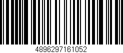 Código de barras (EAN, GTIN, SKU, ISBN): '4896297161052'