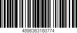 Código de barras (EAN, GTIN, SKU, ISBN): '4896363160774'