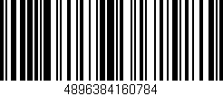 Código de barras (EAN, GTIN, SKU, ISBN): '4896384160784'