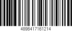Código de barras (EAN, GTIN, SKU, ISBN): '4896417161214'