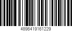 Código de barras (EAN, GTIN, SKU, ISBN): '4896419161229'