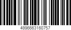 Código de barras (EAN, GTIN, SKU, ISBN): '4896663160757'