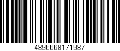 Código de barras (EAN, GTIN, SKU, ISBN): '4896668171987'
