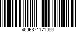 Código de barras (EAN, GTIN, SKU, ISBN): '4896671171998'