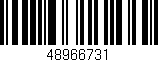 Código de barras (EAN, GTIN, SKU, ISBN): '48966731'